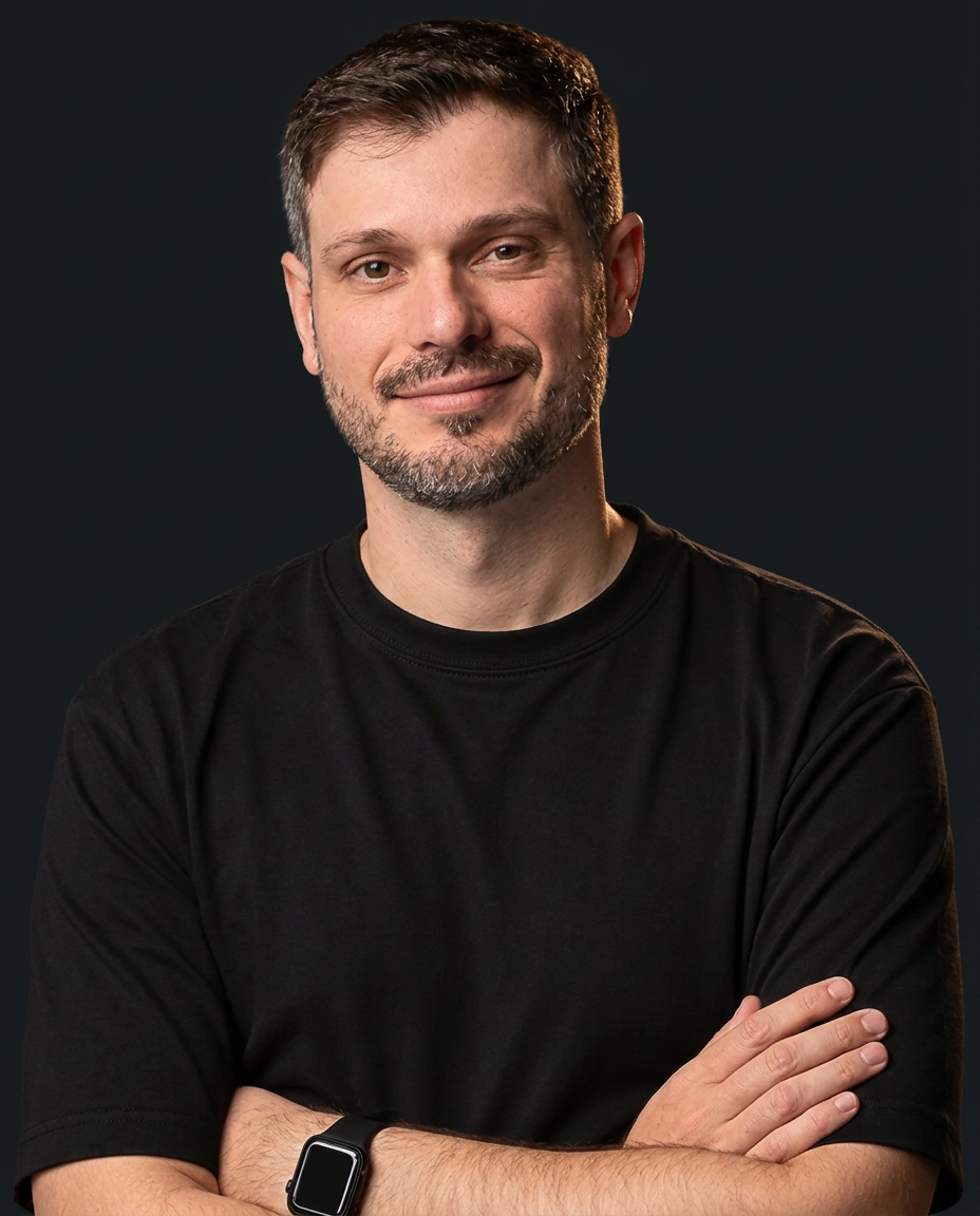 Retrato de Tiago Tessmann, Co-fundador · Tráfego e conversão da Altitude Contabilidade